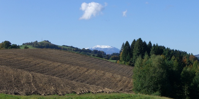 Blick auf Schneeberg, 2076 m, Bucklige Welt