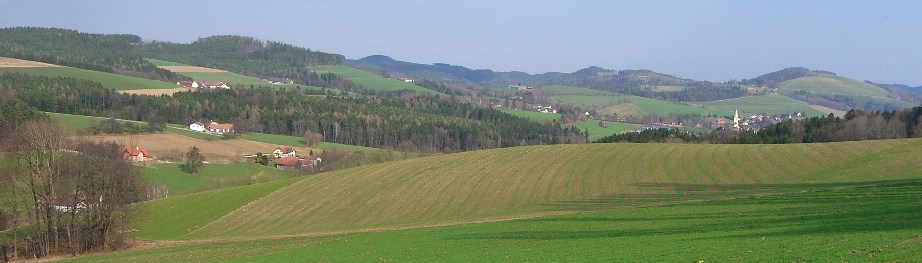 Blick auf Krumbach, Bucklige Welt