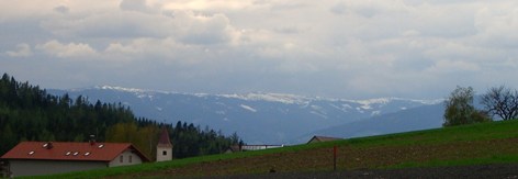 Blick von Wiesfleck auf den Wechsel, Bucklige Welt