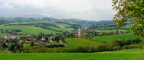 Blick auf Krumbach, Bucklige Welt
