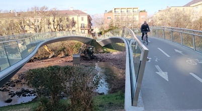 Stege über Talfern,Bozen